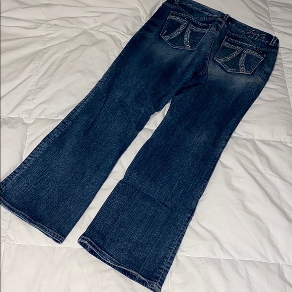 Glitter Blue Jeans - Picture 7 of 8